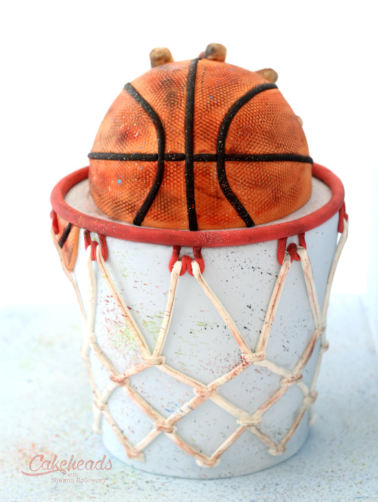 basketball cake ball