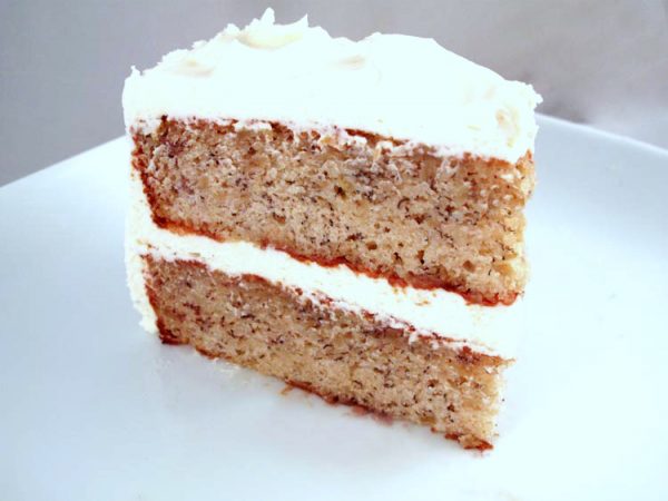 Slice of Banana Cake