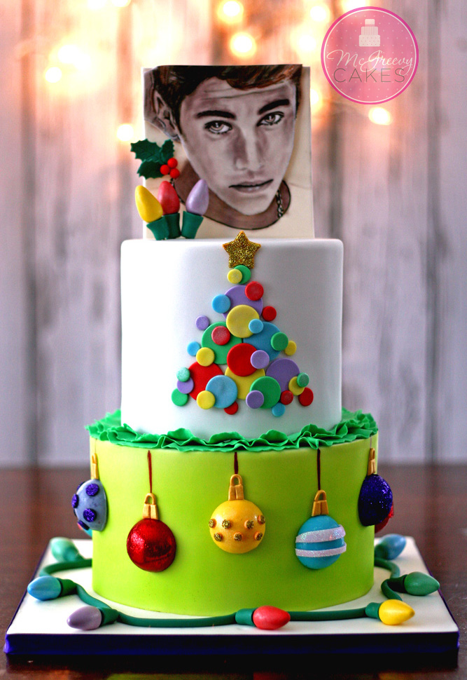 Justin Bieber Full Cake View