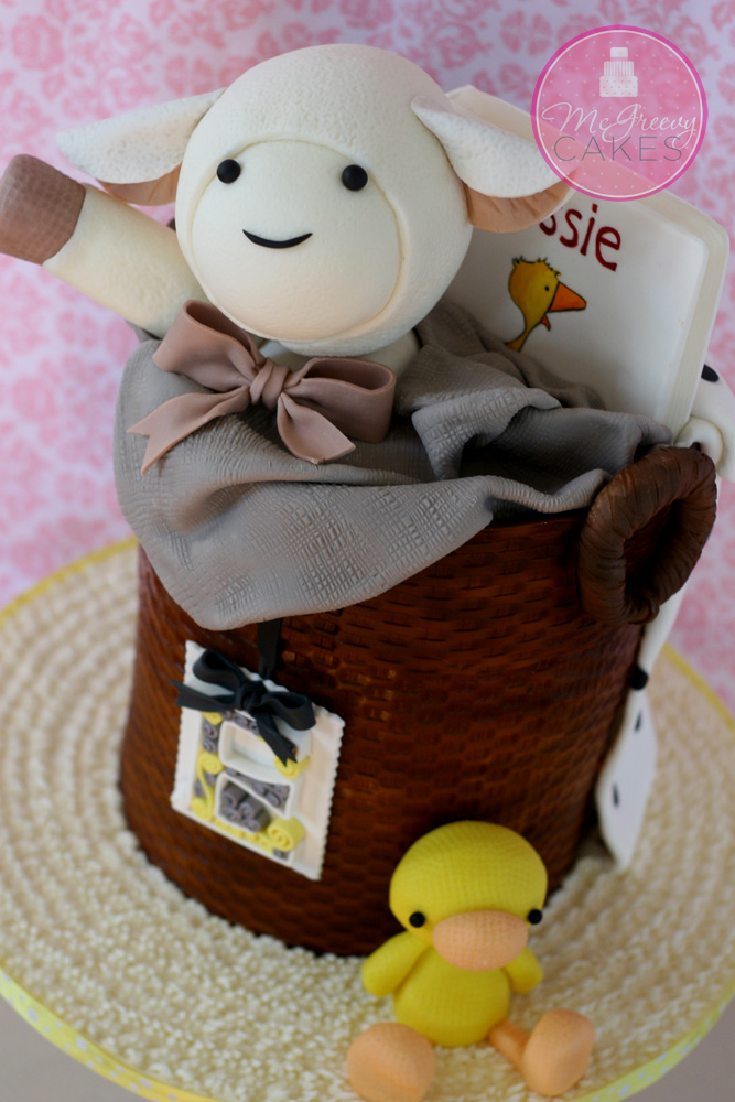 Basket Cake Top View
