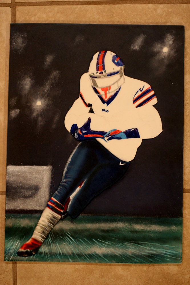 Football Player Mostly Done