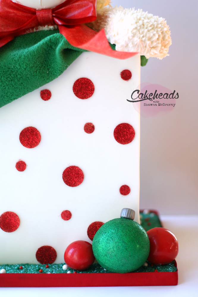 Teddy Present Cake Box