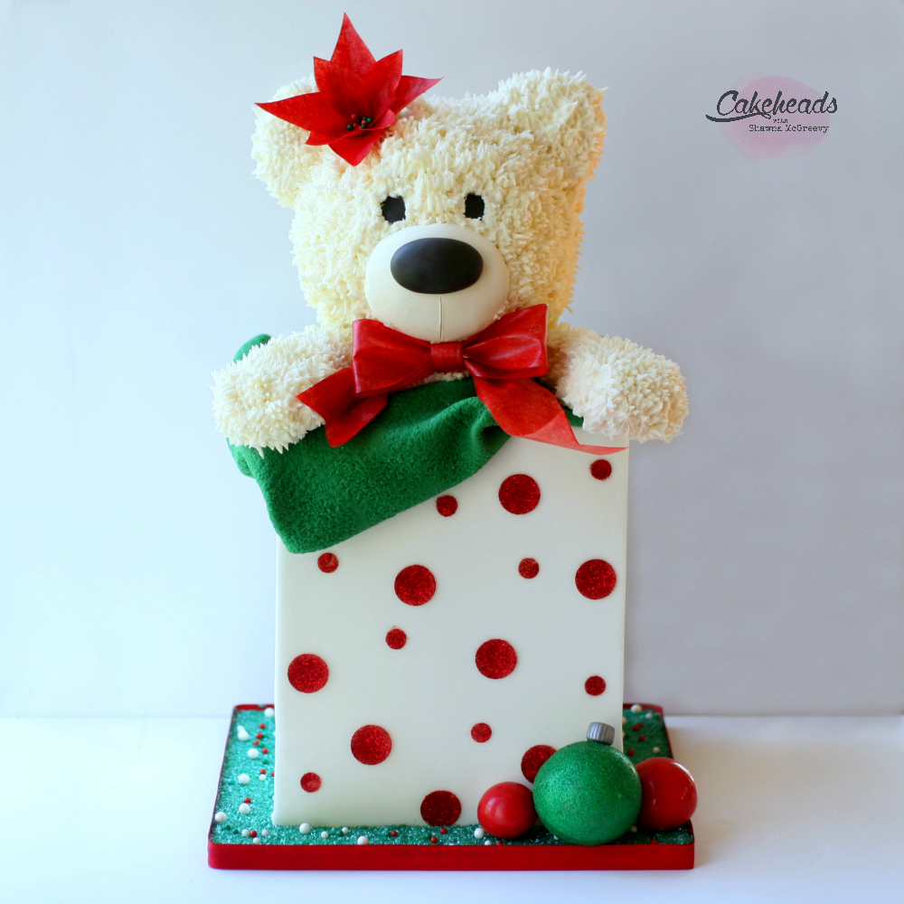 Teddy Present Full Cake