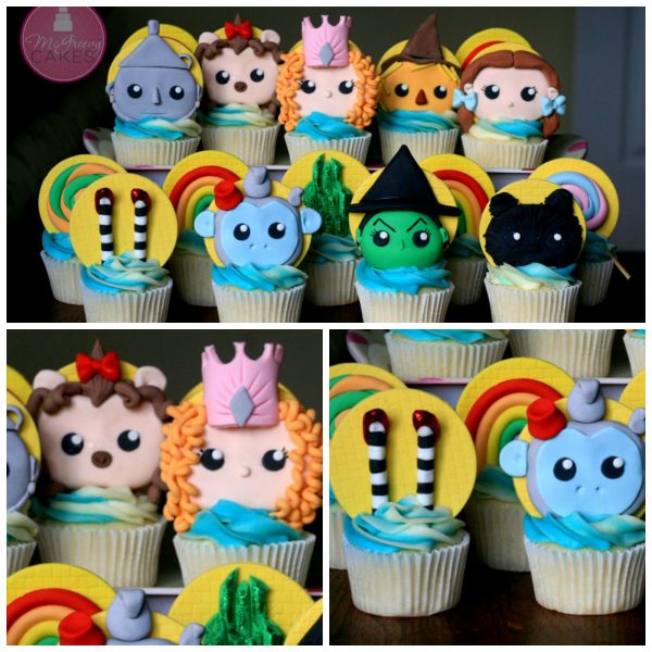 Wizard Of Oz Cupcake Toppers Cakeheads