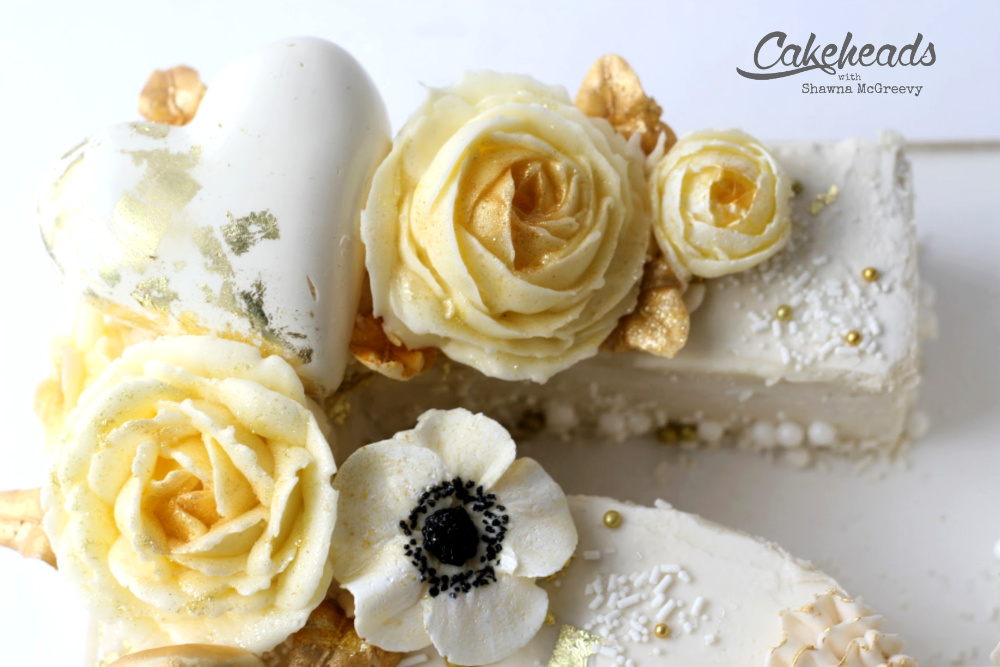 buttercream roses &amp; anemones