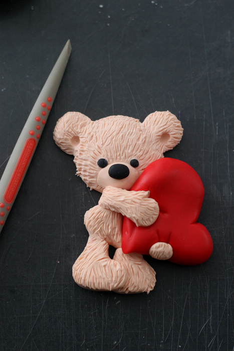 heart teddy body