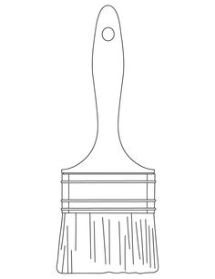 paint brush template