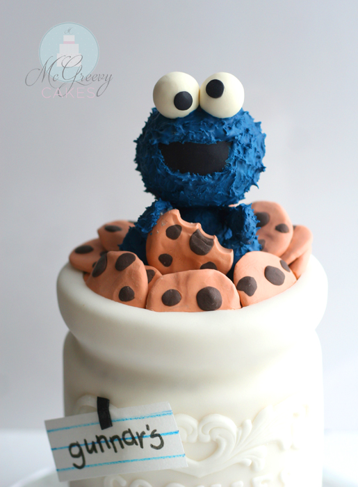 Cookie Monster Cake With Picture Tutorial Cakeheads