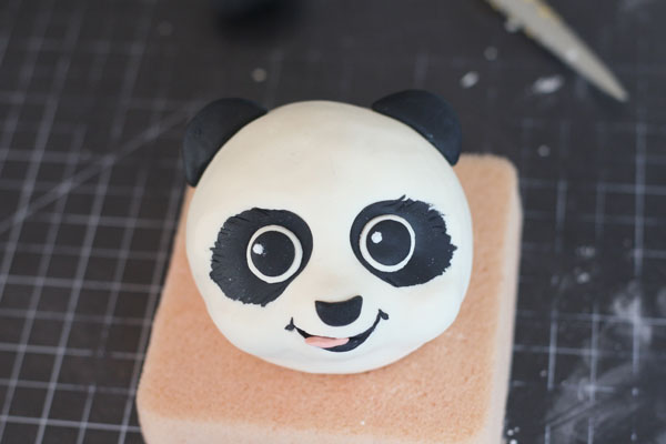 panda eyes