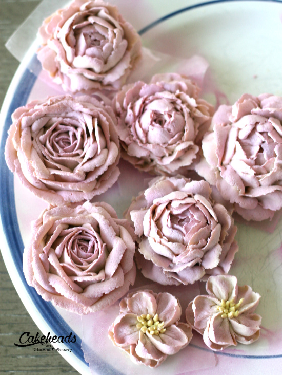 bean paste flowers