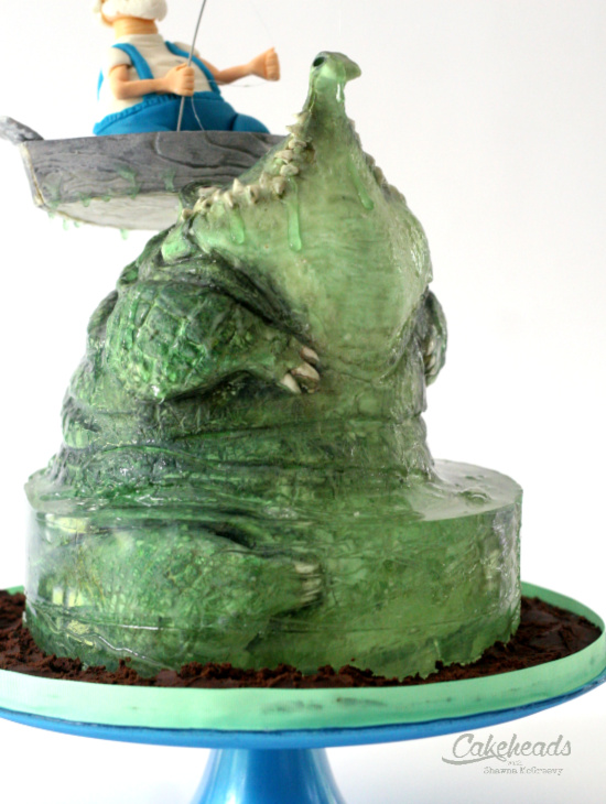 alligator gelatin close 7