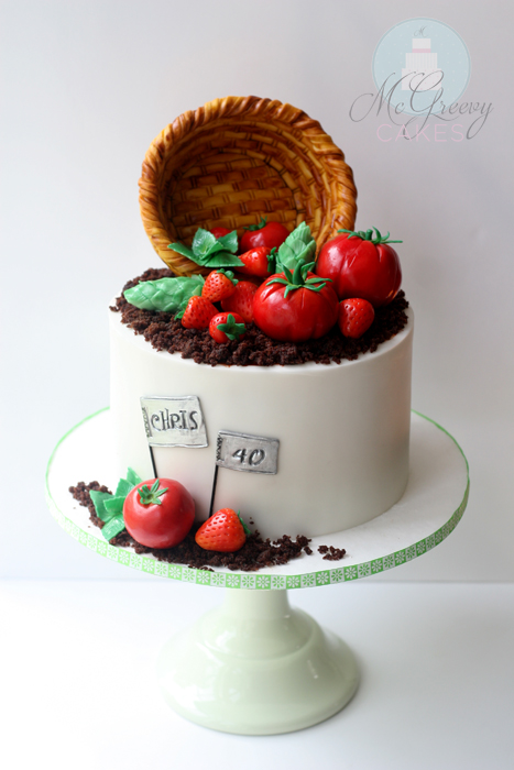 garden cake tall 7