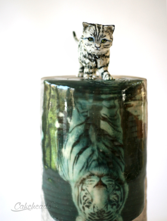 tiger reflect close 7