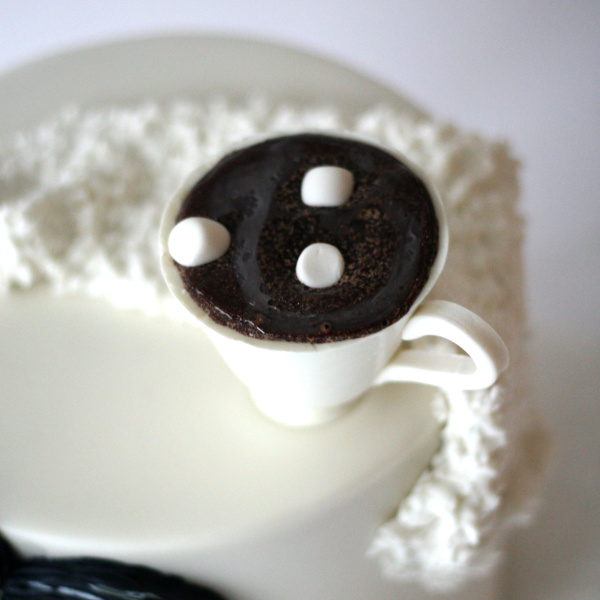 Cup of Coffee Cake Topper