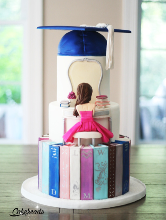lily's grad cake