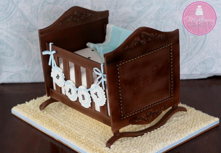 crib cradle cake
