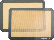 AmazonBasics Silicone Baking Mat Sheet, Set of 2