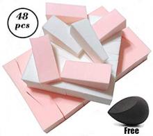 Foundation Sponge, Makeup Sponge Blender, 48pcs, Disposable Makeup Wedges