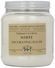 India Tree Frost White Decorating Sugar, 3.3 Pound