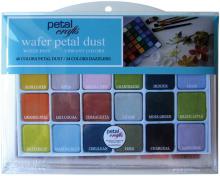 PETAL CRAFTS Palette Dust Set (72 Pack), 48 Matte Colors and 24 Dazzler Colors