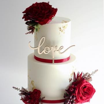 Live! Perfectly Smooth Buttercream Cake Tiers (w/sharp edges), With Sweet Passion Cakery sm sq
