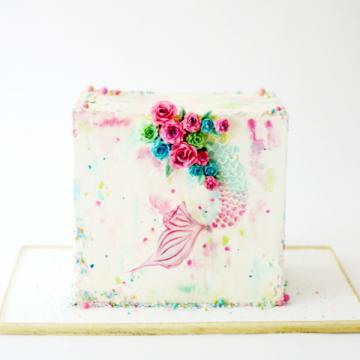 mermaid tail cake sm sq n